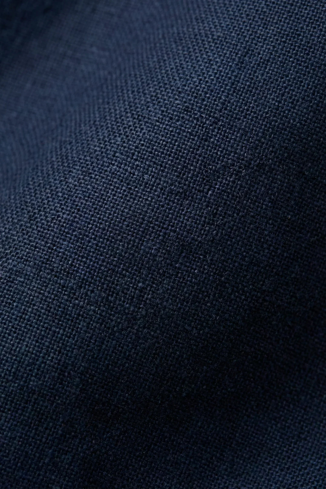 Pantalons Bayside en Lin Bleu Marine