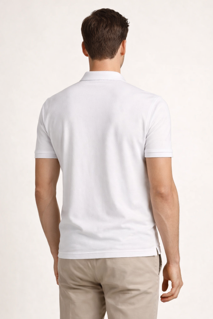 Polo Raffinata Blanche
