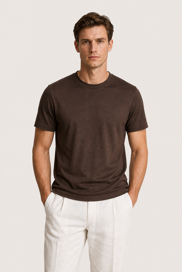 T-shirt Azuro Marron
