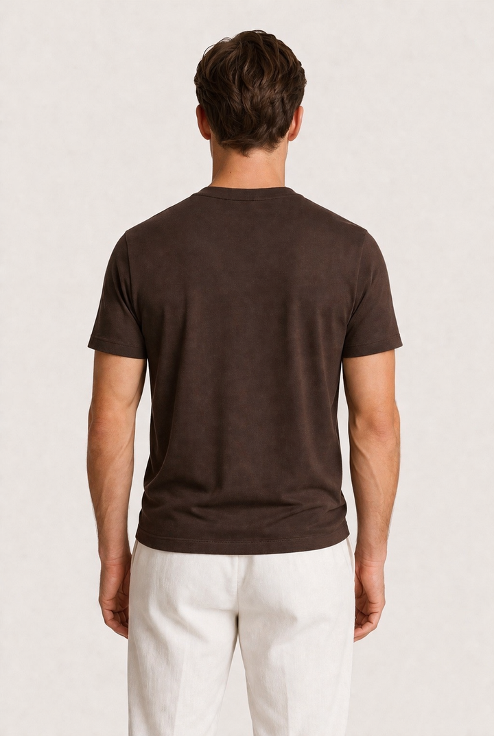 T-shirt Azuro Marron