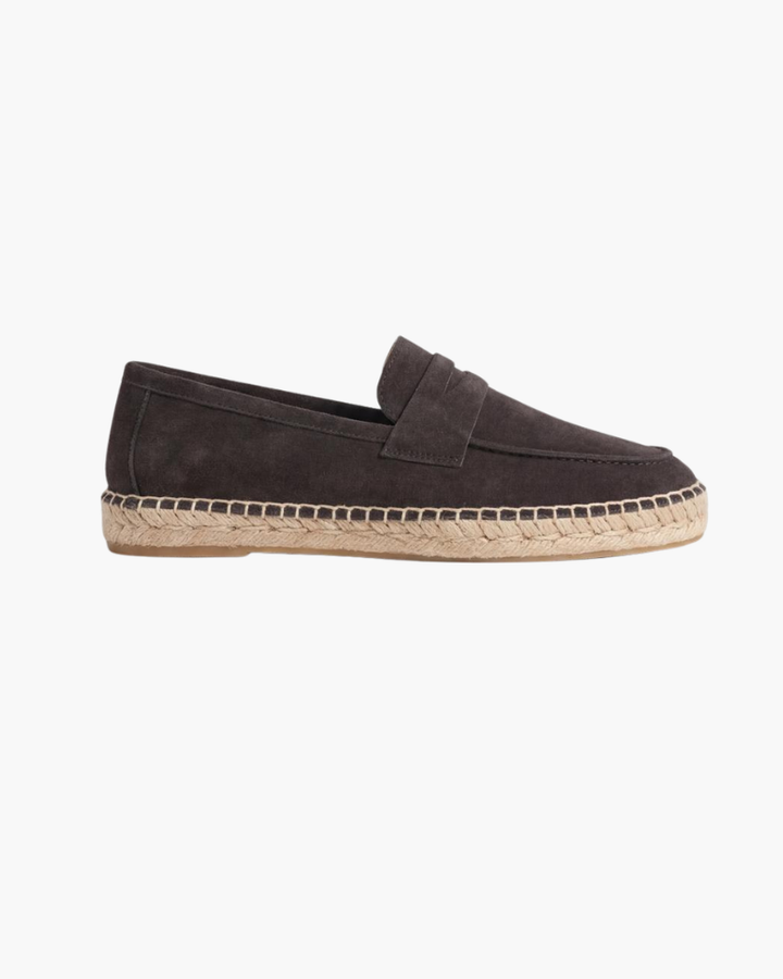 Espadrilles Coffee Suède Riviera