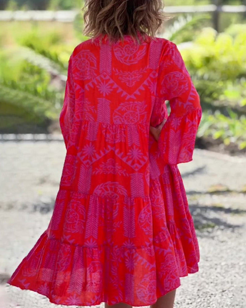 Joyce - Robe Élégante Boho Chic