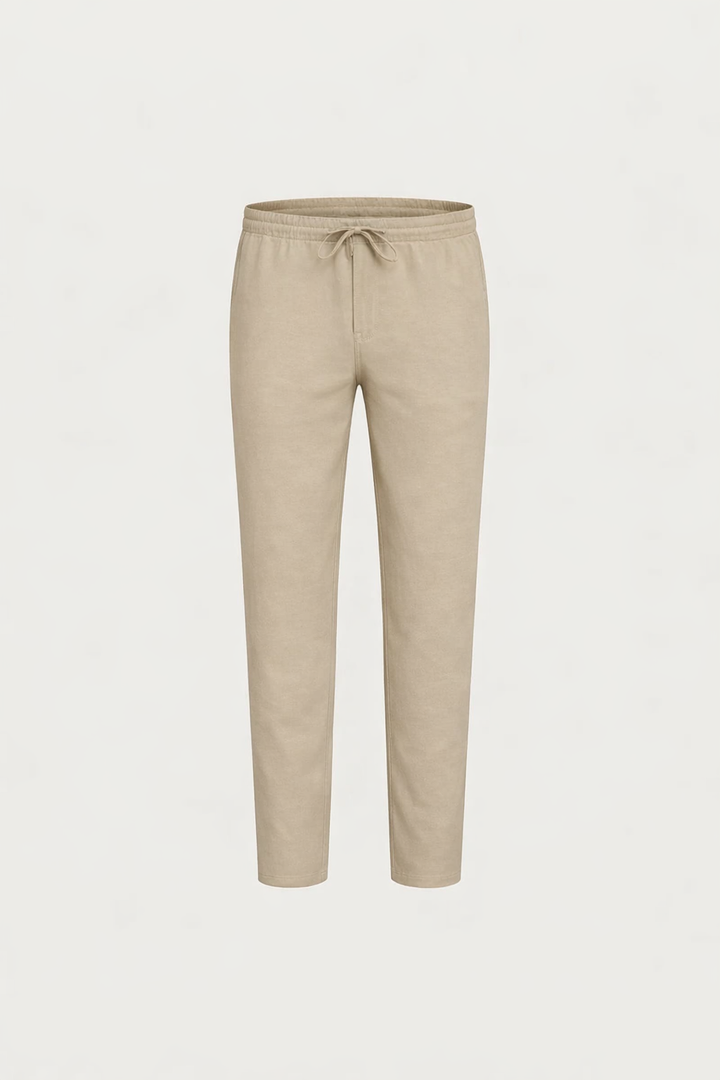 Pantalon en Lin Bayside Beige