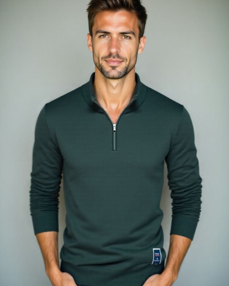 Frederik | Sweat-shirt à fermeture