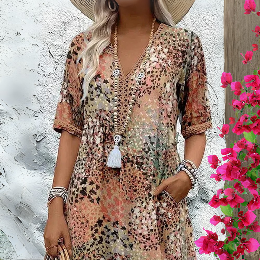 Zara™ | Robe Flatteuse Inspirée Bohème