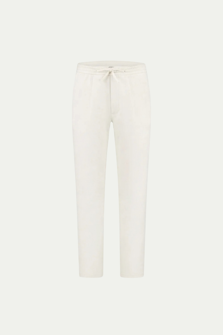 Pantalons en Lin Bayside Blancs
