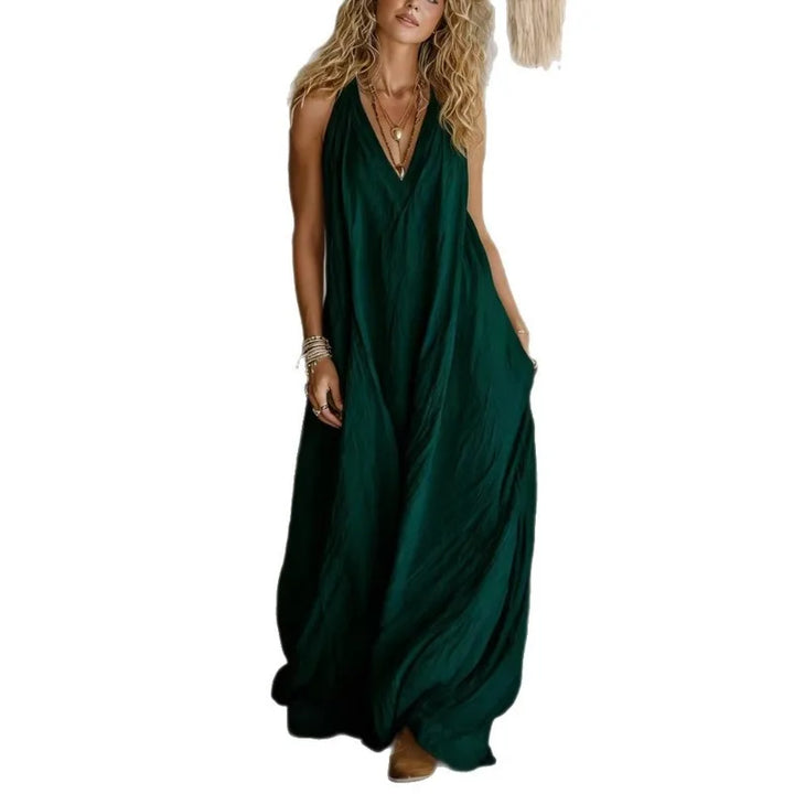 Luna | Robe Maxi en Lin Sans Effort