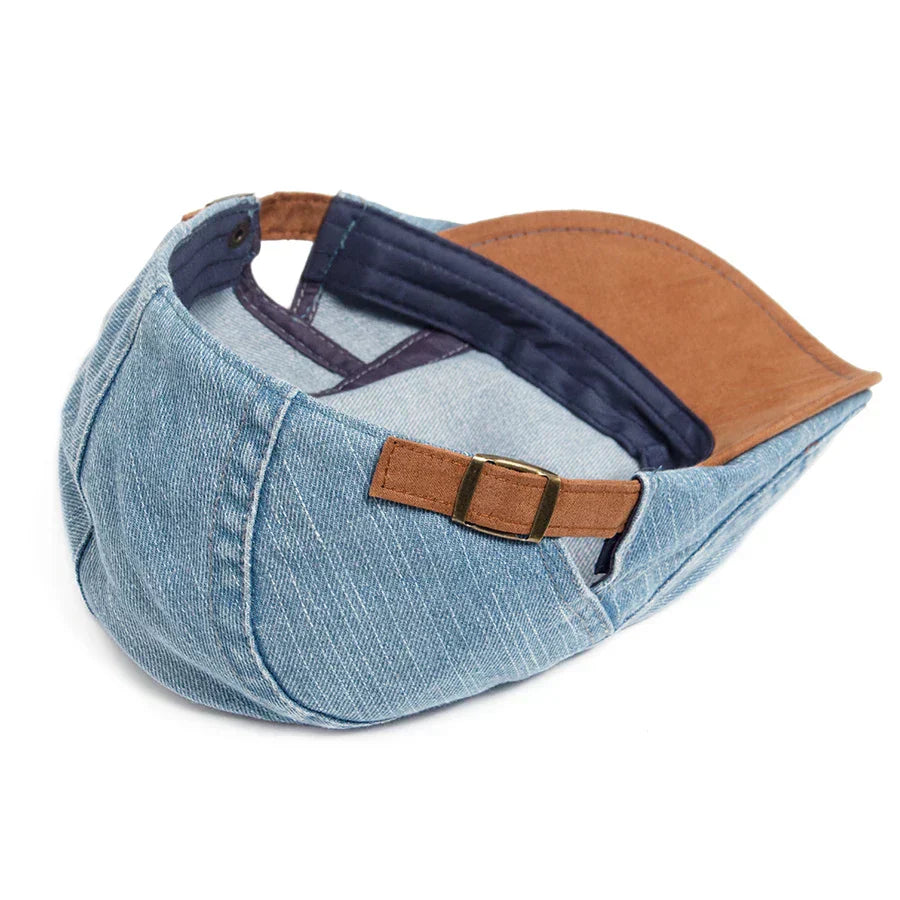 Constantin | Casquette en denim pour homme