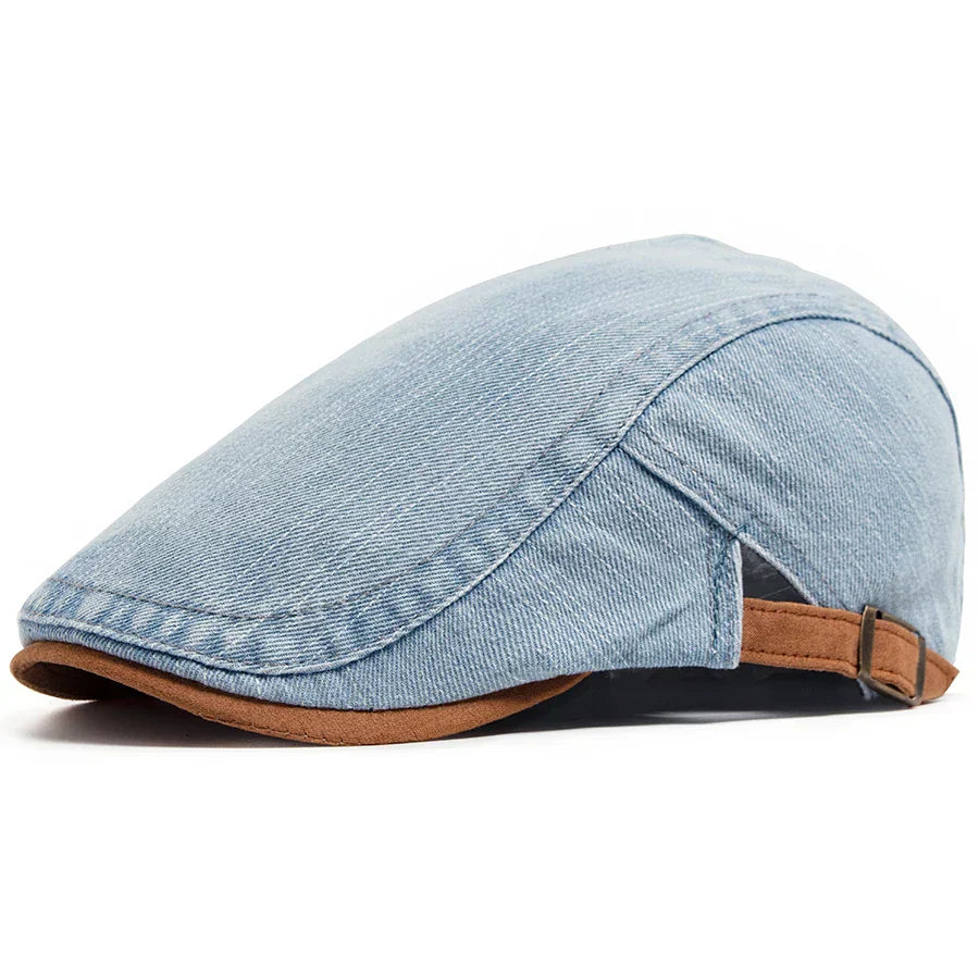 Constantin | Casquette en denim pour homme