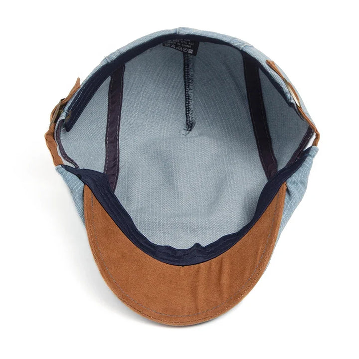 Constantin | Casquette en denim pour homme