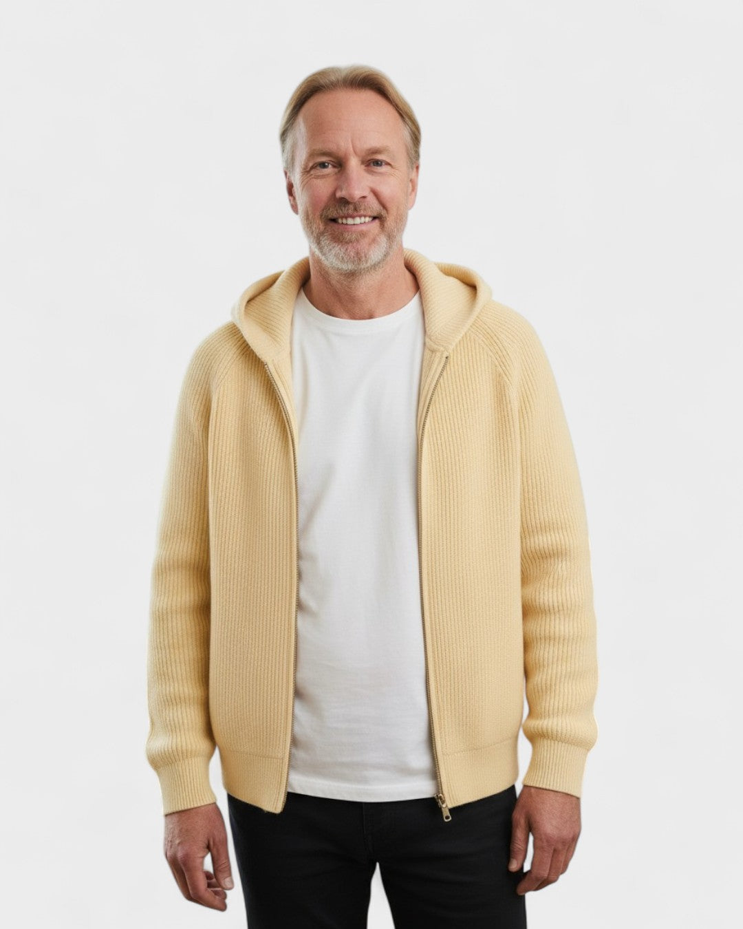 Tobias | Cardigan en laine mérinos