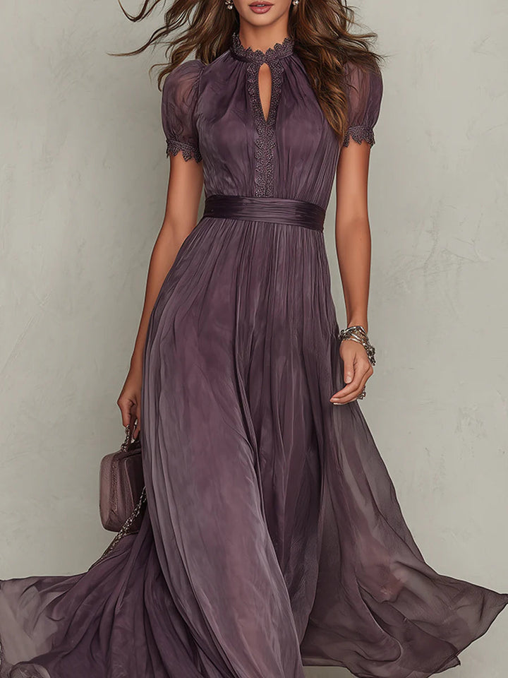 Flavia | Robe Violette Élégante Zara