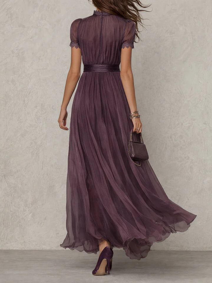 Flavia | Robe Violette Élégante Zara
