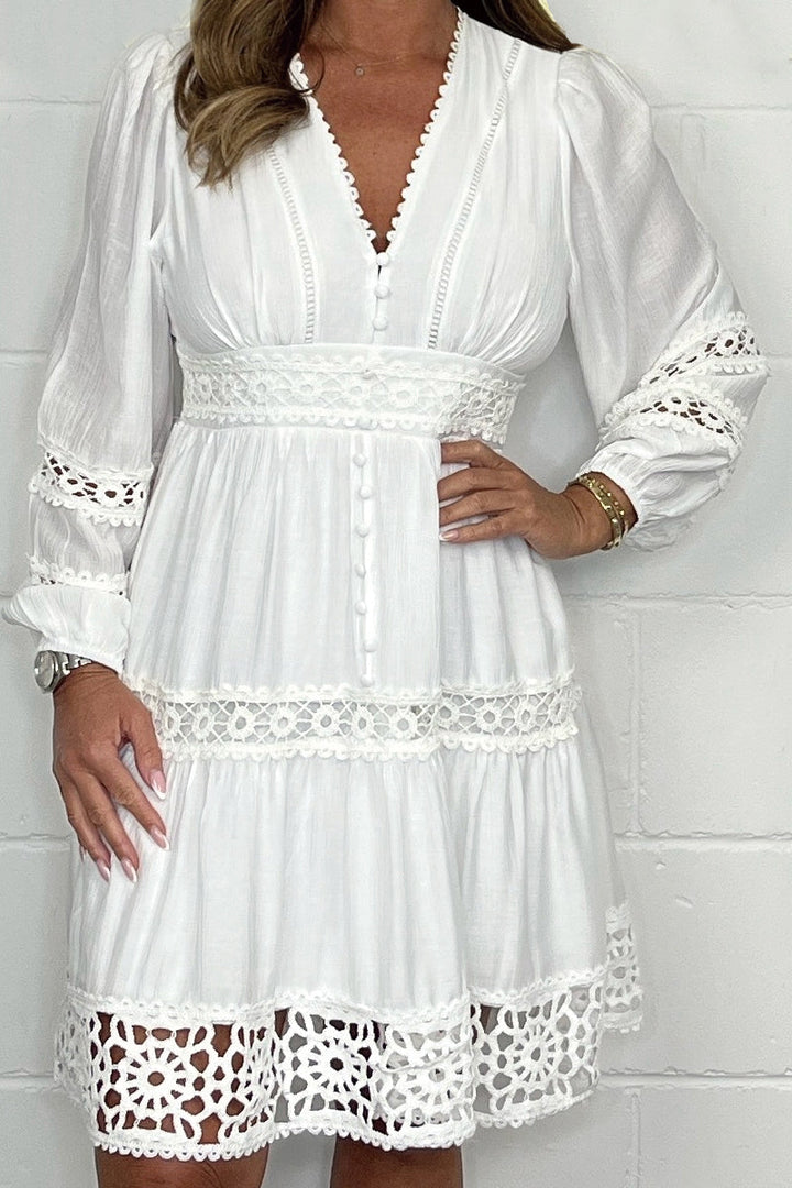 Yonit™ | Robe Confort Élégante en Dentelle