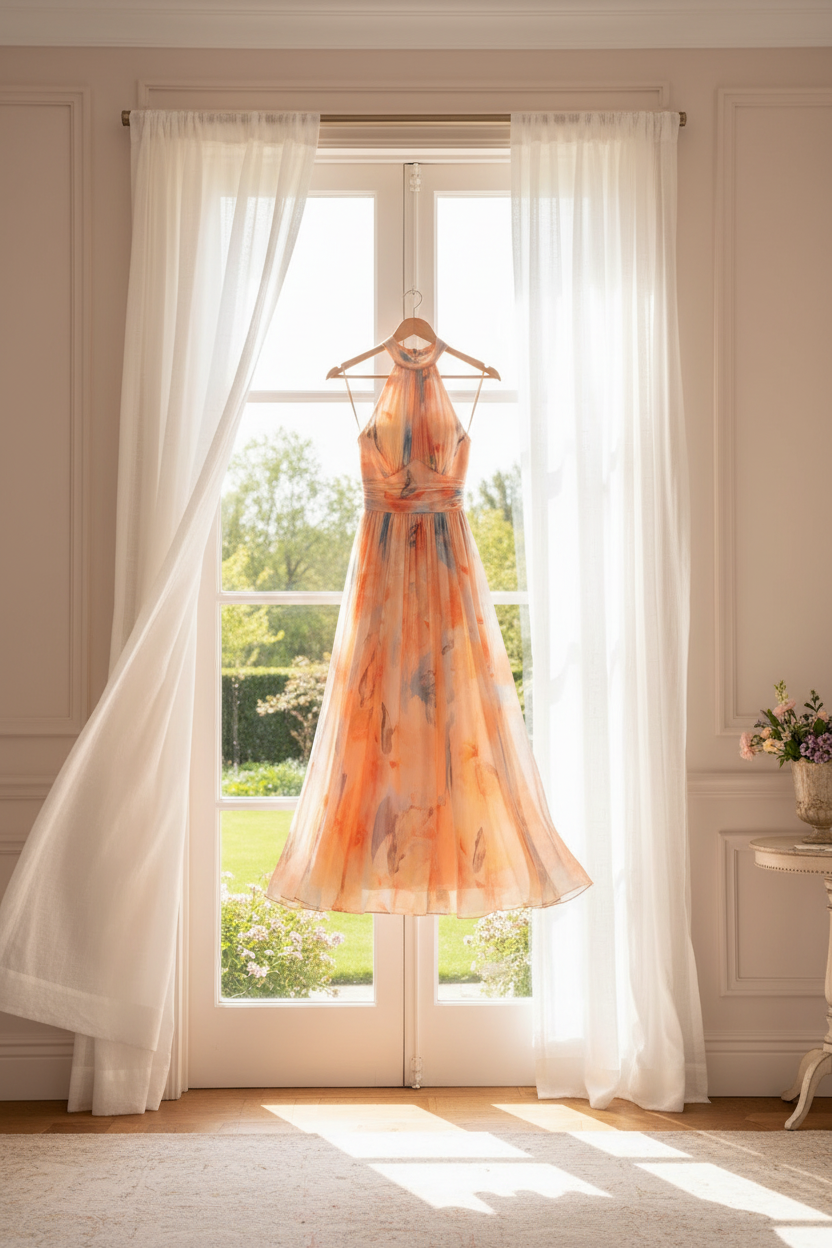Esther™ | Robe à col halter