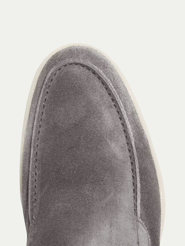 Mocassin Classique en Suède Grise