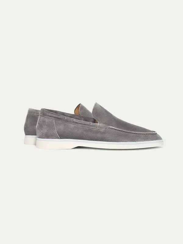 Mocassin Classique en Suède Grise