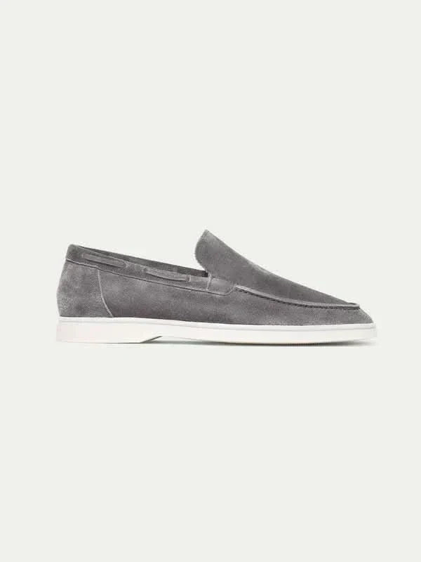 Mocassin Classique en Suède Grise