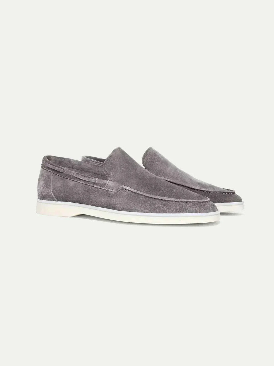 Mocassin Classique en Suède Grise