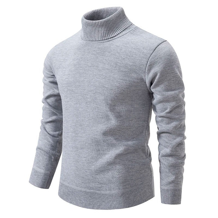 Franck | Élégant Pull Col Roulé
